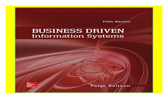 business driven information systems paige baltzan business driven information systems paige baltzan